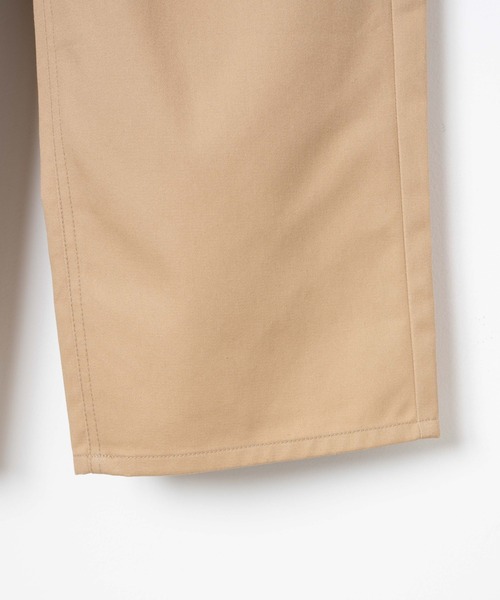 WEGO(ウィゴー)の「WEGO/ベルト付きタックワイドチノパンツ(チノパンツ・レディース・ブラック/ベージュ・FREE)」の5枚目の写真