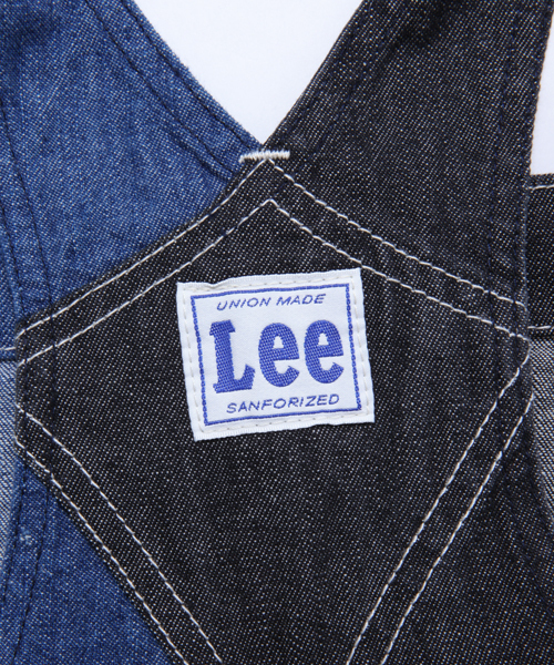 X-girl Stages（エックスガールステージス）の「【VERY11月号掲載】XGS★×Lee OVERALLS(4T～7T)（つなぎ/オールインワン・キッズ・マルチ/ライトインディゴブルー・4T/5T/6T/7T）」の7枚目の写真