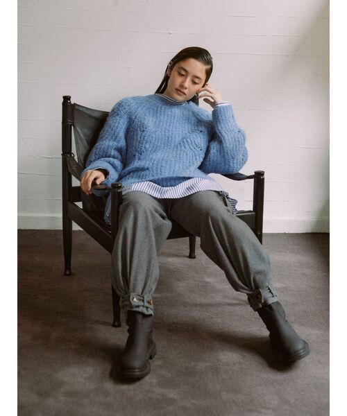 Ungrid(アングリッド)の「起毛カーゴデザインパンツ(カーゴパンツ・レディース・アイボリー/グレー・SMALL/MEDIUM)」の21枚目の写真