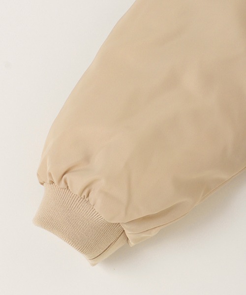 petit main(プティマイン)の「チビフリルMA-1(MA-1・キッズ・ラベンダー/ライトベージュ/ブラック・130cm/110cm/120cm/90cm/100cm/80cm)」の12枚目の写真