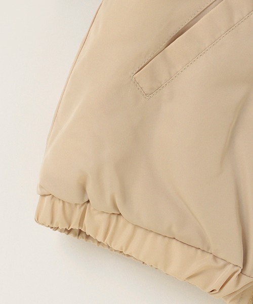 petit main(プティマイン)の「チビフリルMA-1(MA-1・キッズ・ラベンダー/ライトベージュ/ブラック・130cm/110cm/120cm/90cm/100cm/80cm)」の10枚目の写真