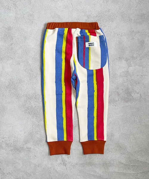 HOGAN RANCH WEAR（ホーガンランチウエア）の「ソウガラスウェットパンツ（80～130cm）（その他パンツ・キッズ・パープル/マルチ/ブラック・80/90/95/100/110/120/130）」の3枚目の写真