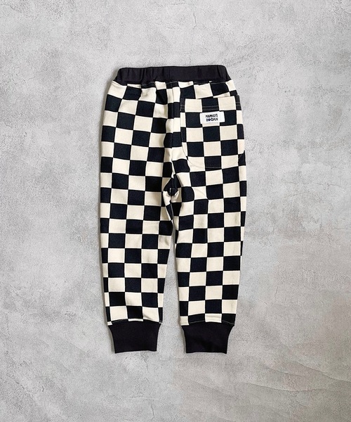 HOGAN RANCH WEAR（ホーガンランチウエア）の「ソウガラスウェットパンツ（80～130cm）（その他パンツ・キッズ・パープル/マルチ/ブラック・80/90/95/100/110/120/130）」の2枚目の写真