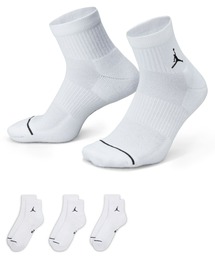 JORDAN BRAND U J ED CUSH POLY ANKLE 3PR 144 / ジョーダン ブランド アンクル ソックス 3セット / NIKE 【SP】