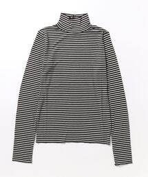 LOWRYS FARM | ボーダータートル　167936(Tシャツ/カットソー)