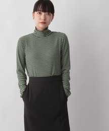 LOWRYS FARM | ボーダータートル　167936(Tシャツ/カットソー)