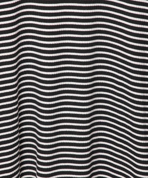 LOWRYS FARM(ローリーズファーム)の「ボーダータートル 167936(Tシャツ/カットソー・レディース・オフホワイト/ブラウン/グリーン/ベージュ/ブラック/ブラウン系その他・FREE)」の17枚目の写真