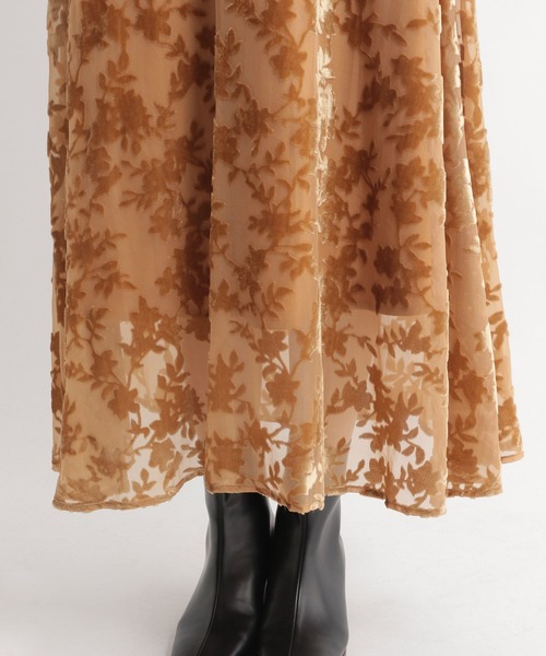 Andemiu（アンデミュウ）の「オパールパイピングスカート169395（スカート・レディース・ブラック/ベージュ/ブルー/イエロー・SMALL/MEDIUM）」の21枚目の写真