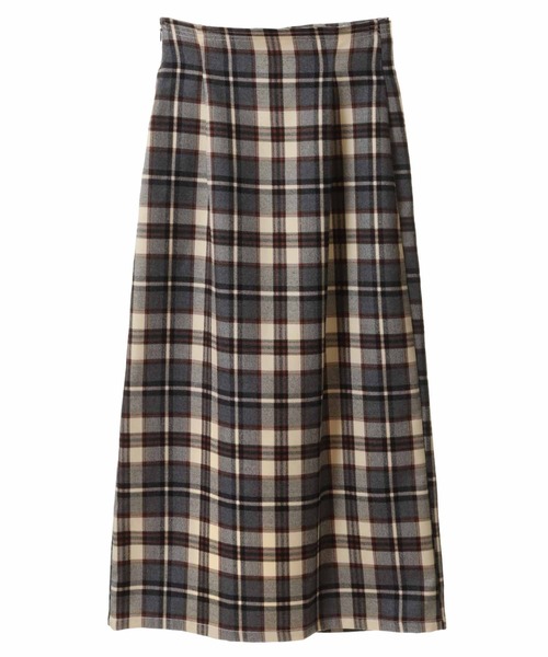 31 Sons de mode（トランテアン　ソン　ドゥ　モード）の「スリットタイトスカート（スカート・レディース・ブラック/ブラウン系その他・36/38）」の6枚目の写真