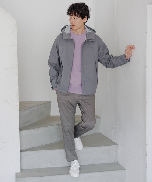 GLOBAL WORK（グローバルワーク）の「モッチリッチクルー/281832（Tシャツ/カットソー・メンズ・ホワイト/ネイビー/ライトグリーン/ライトパープル/オレンジ/ライトブルー/ピンク系その他/グリーン・SMALL/MEDIUM/LARGE/X-LARGE）」の9枚目の写真