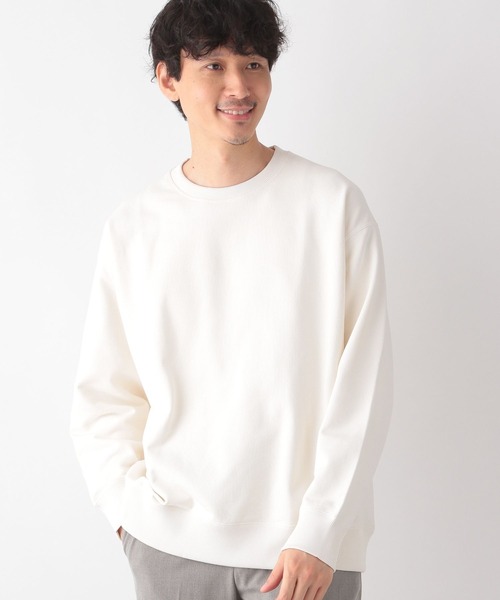 GLOBAL WORK（グローバルワーク）の「モッチリッチクルー/281832（Tシャツ/カットソー・メンズ・ホワイト/ネイビー/ライトグリーン/ライトパープル/オレンジ/ライトブルー/ピンク系その他/グリーン・SMALL/MEDIUM/LARGE/X-LARGE）」の14枚目の写真