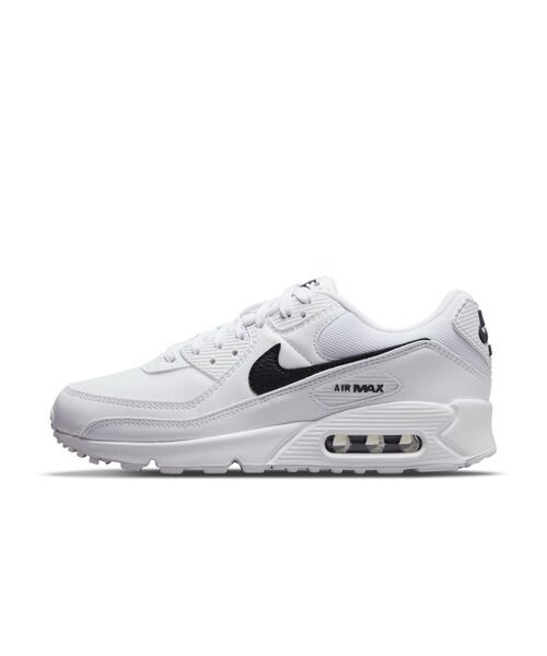 NIKE(ナイキ)の「W AIR MAX 90(スニーカー・メンズ・ホワイト・28.0cm/22.5cm/25.5cm/25.0cm/26.5cm/23.5cm/29.0cm/26.0cm/24.0cm/24.5cm/27.5cm/27.0cm/23.0cm/28.5cm)」の2枚目の写真