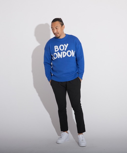 BOY LONDON（ボーイロンドン）の「【BOY LONDON】LOGO KNIT PULLOVER（ニット/セーター）」 WEAR