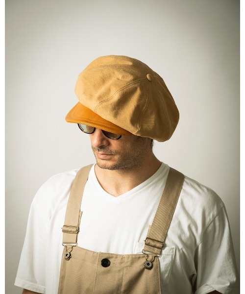 VASCO × Mr.FATMAN】 JOHNNY OX LEATHER CASQUETTE