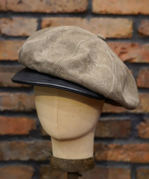 Mr.FATMAN 帽子 キャスケット Waxed Cotton Casquette「Mr