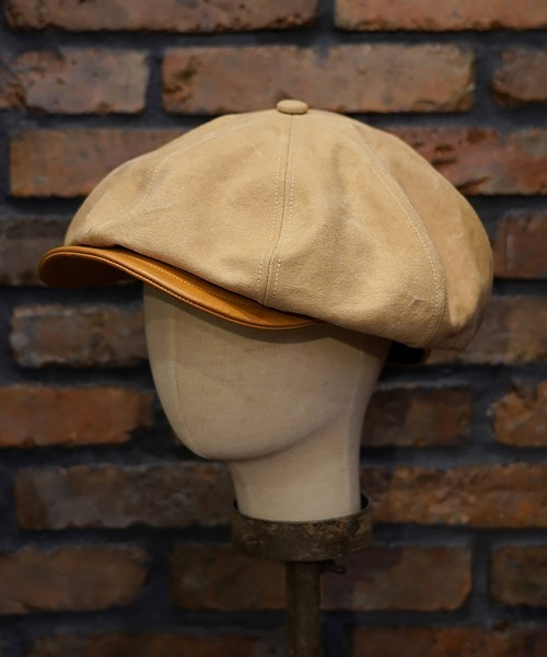 VASCO × Mr.FATMAN】 JOHNNY OX LEATHER CASQUETTE（キャスケット