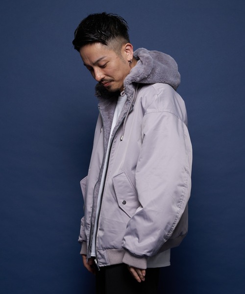 JACKROSE（ジャックローズ）の「JE-リバーシブル.MA-1（MA-1・メンズ・ブラック/ライトグレー・M/L）」の11枚目の写真