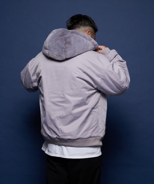 JACKROSE（ジャックローズ）の「JE-リバーシブル.MA-1（MA-1・メンズ・ブラック/ライトグレー・M/L）」の6枚目の写真