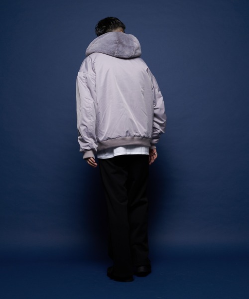 JACKROSE（ジャックローズ）の「JE-リバーシブル.MA-1（MA-1・メンズ・ブラック/ライトグレー・M/L）」の18枚目の写真