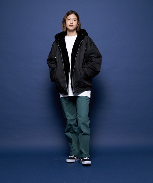 JACKROSE（ジャックローズ）の「JE-リバーシブル.MA-1（MA-1・メンズ・ブラック/ライトグレー・M/L）」の4枚目の写真