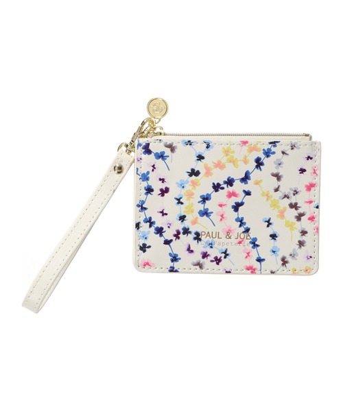 PAUL&JOE(ポールアンドジョー)の「ポール&ジョー ラ・パペトリー マークス パスケース(パスケース・レディース・ピンク/ベージュ系その他/アイボリー・FREE)」の2枚目の写真