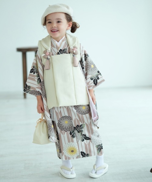 七五三　被布　3歳　utatane ウタタネ 七五三3歳用被布コートセット 男の子 utatane ジャガード