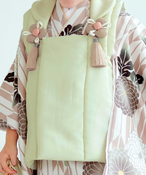 utatane（ウタタネ）の「七五三3歳用被布コートセット ニコ