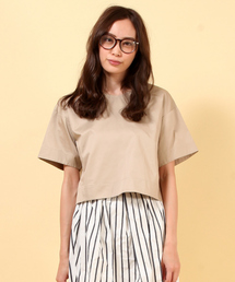 Rouge vif | ﾌｨﾝｸｽｻﾃﾝﾌﾟﾙｵｰﾊﾞｰ(シャツ/ブラウス)