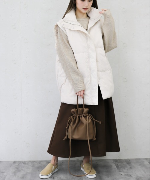 Lee（リー）の「Lee/リー　エステルツイルタック入りフレアスカート（スカート・レディース・ベージュ/ピンク/ブラック/グリーン/ブラウン/レッド・MEDIUM/SMALL）」の20枚目の写真