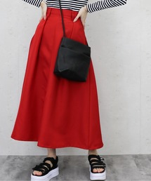 Lee（リー）の「Lee/リー エステルツイルタック入りフレアスカート  