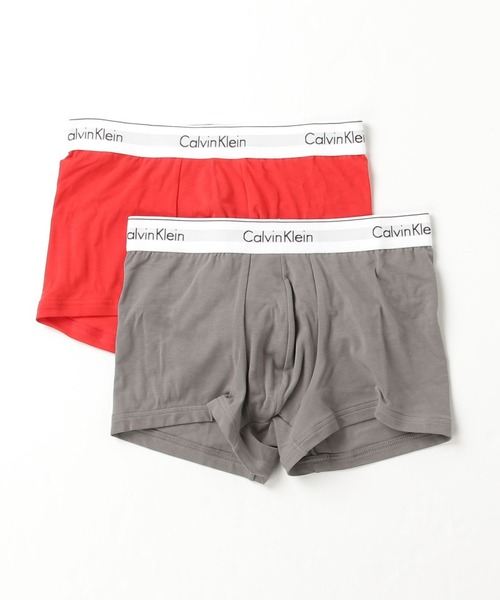 Calvin Klein(カルバン・クライン)の「Calvin Klein/カルバンクライン Trunk 2pk ボクサーパンツ アンダーウェア 下着(ボクサーパンツ・メンズ・ホワイト/ブラック/ブラック系その他/その他2/その他1/その他3/その他5/その他4・L/M/S/XL)」の6枚目の写真