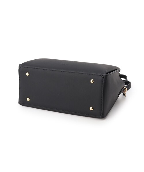 Ober Tashe（オーバータッシェ）の「合皮リボンハンドル２WAYあおりトート（トートバッグ・レディース・ベージュ/ブラック/キャメル/ピンクベージュ/ピンク系・FREE）」の9枚目の写真