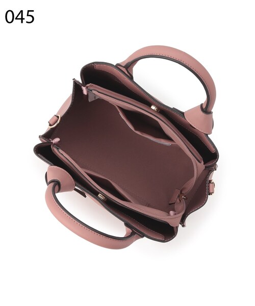 Ober Tashe（オーバータッシェ）の「合皮リボンハンドル２WAYあおりトート（トートバッグ・レディース・ベージュ/ブラック/キャメル/ピンクベージュ/ピンク系・FREE）」の12枚目の写真