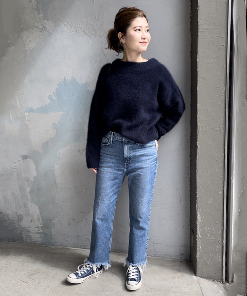 CONVERSE ALL STAR（コンバースオールスター）の「【CONVERSE/コンバース】 ALL STAR US COLORS HI（スニーカー・レディース・ネイビー・23cm/23.5cm/24cm/24.5cm/25cm）」の2枚目の写真