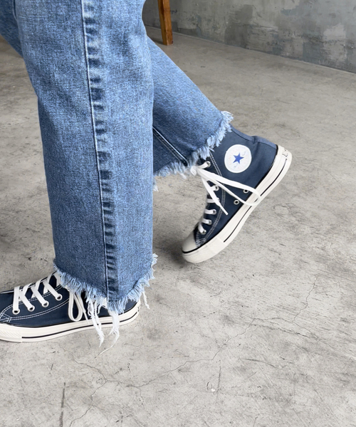 CONVERSE ALL STAR（コンバースオールスター）の「【CONVERSE/コンバース】 ALL STAR US COLORS HI（スニーカー・レディース・ネイビー・23cm/23.5cm/24cm/24.5cm/25cm）」の7枚目の写真