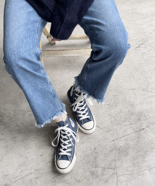 CONVERSE ALL STAR（コンバースオールスター）の「【CONVERSE/コンバース】 ALL STAR US COLORS HI（スニーカー・レディース・ネイビー・23cm/23.5cm/24cm/24.5cm/25cm）」の5枚目の写真