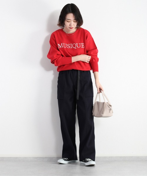 cepo(セポ)の「カットメルトン クライミングパンツ(その他パンツ・レディース・オリーブ/オフホワイト/ネイビー・M)」の9枚目の写真