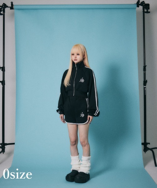 FickleBebe（フィクルベベ）の「ＦＢトラックジャケット（その他アウター・レディース・ホワイト/ブラック/グレー系その他・0/1）」の6枚目の写真