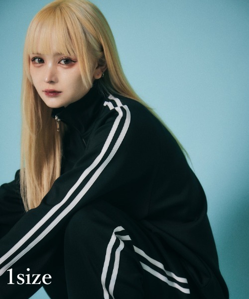 FickleBebe（フィクルベベ）の「ＦＢトラックジャケット（その他アウター・レディース・ホワイト/ブラック/グレー系その他・0/1）」の20枚目の写真