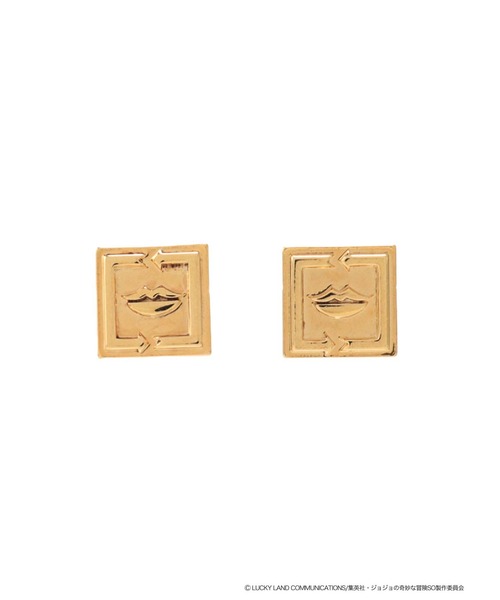 PAMEO POSE(パメオポーズ)の「【ジョジョの奇妙な冒険 ストーンオーシャン×PAMEO POSE】E・コステロピアス(ピアス(両耳用)・レディース・ゴールド/シルバー・FREE)」の2枚目の写真