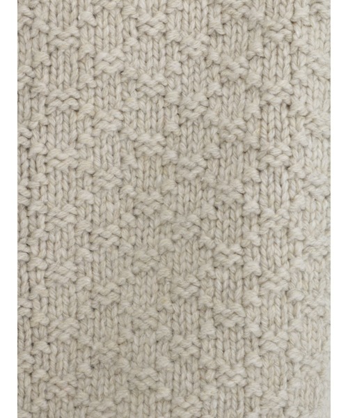 Samansa Mos2(サマンサ モスモス)の「【FROM ENGLAND】ブリティッシュウール前後着ベスト(ベスト・レディース・オフホワイト/ベージュ/チャコール・フリ-)」の5枚目の写真