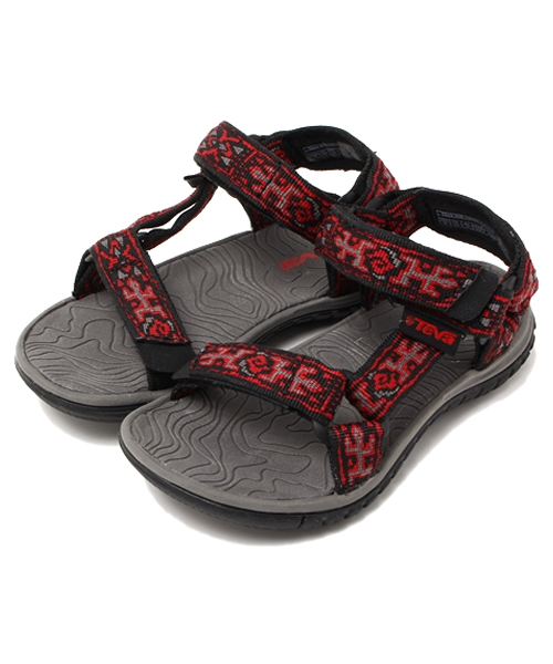 Teva(テバ)の「Teva:HURRICANE 3(15~19㎝)(サンダル・キッズ・レッド/ブルー・18/17/19/15 /16)」の3枚目の写真