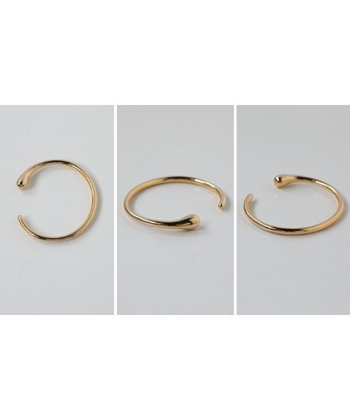 select MOCA（セレクトモカ）の「ドロップバングル（バングル/リストバンド・レディース・シルバー/ゴールド・FREE）」の17枚目の写真