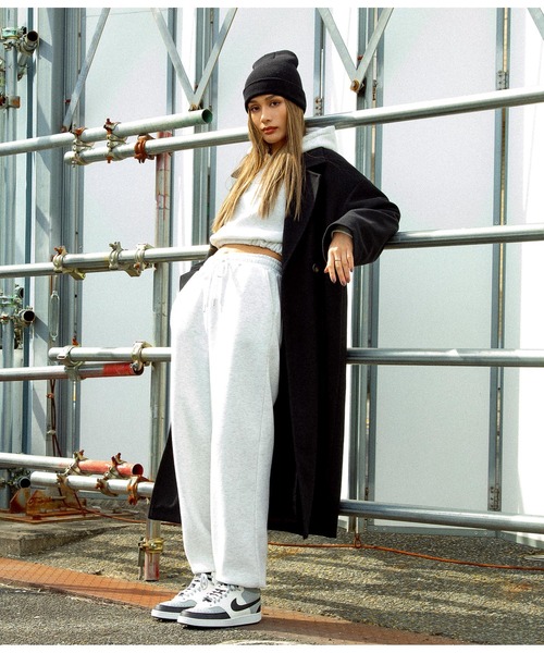 ANAP（アナップ）の「ダブルボタンロングテーラードコート（チェスターコート・レディース・グレー/アイボリー/グリーン/ブルー/ブラック・FREE）」の8枚目の写真