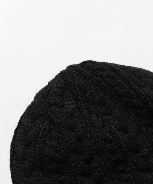 Lee(リー)の「Lee/リー CABLE WATCH CAP ACRYLIC ビーニー(ニットキャップ/ビーニー・メンズ・モスグリーン/レッド/ブラック/ネイビー/グレー/ホワイト/ピンク・57~59cm)」の8枚目の写真
