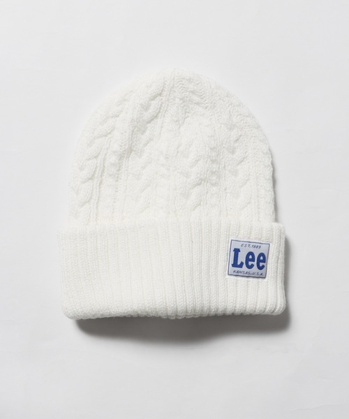 Lee(リー)の「Lee/リー CABLE WATCH CAP ACRYLIC ビーニー(ニットキャップ/ビーニー・メンズ・モスグリーン/レッド/ブラック/ネイビー/グレー/ホワイト/ピンク・57~59cm)」の12枚目の写真