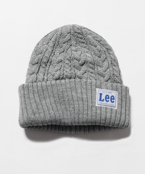 Lee(リー)の「Lee/リー CABLE WATCH CAP ACRYLIC ビーニー(ニットキャップ/ビーニー・メンズ・モスグリーン/レッド/ブラック/ネイビー/グレー/ホワイト/ピンク・57~59cm)」の13枚目の写真