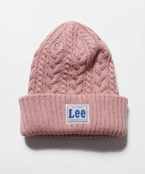 Lee(リー)の「Lee/リー CABLE WATCH CAP ACRYLIC ビーニー(ニットキャップ/ビーニー・メンズ・モスグリーン/レッド/ブラック/ネイビー/グレー/ホワイト/ピンク・57~59cm)」の15枚目の写真