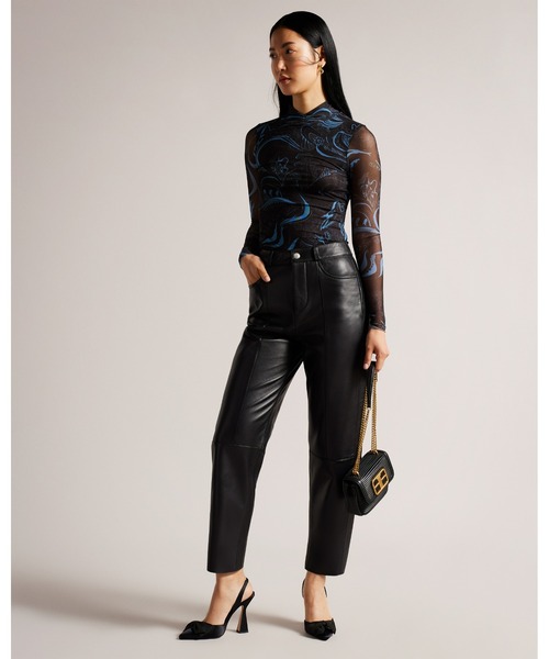 Ted Baker(テッドベーカー)の「BETTYE ビッグリボン サテン ヒールパンプス(パンプス・レディース・ブラック・37/38)」の7枚目の写真