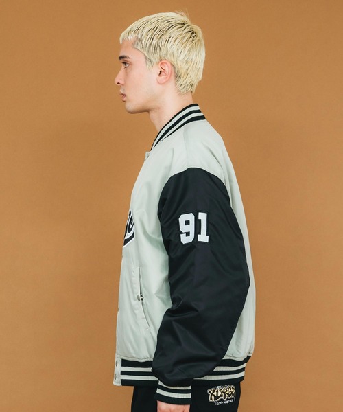 XLARGE（エクストララージ）の「BASEBALL LOGO VARSITY JACKET